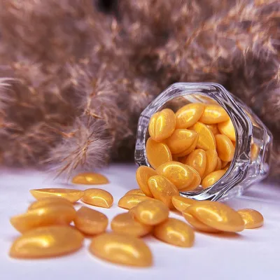 Wax in granules